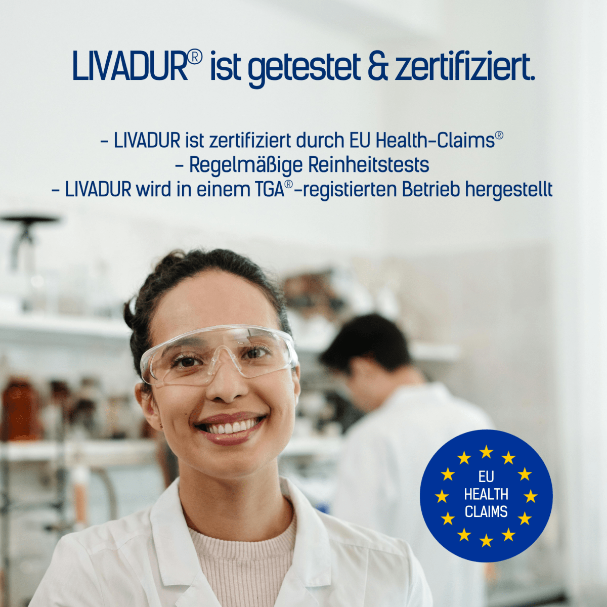 Livadur ist getestet und zertifiziert