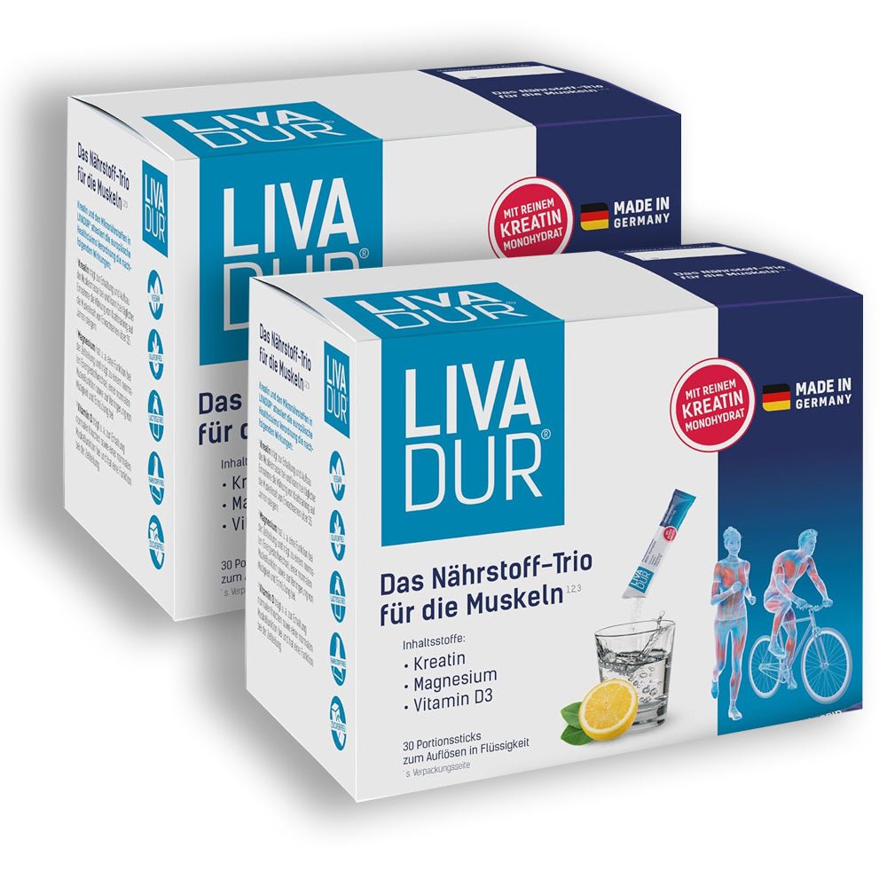 LIVADUR® - Zitronengeschmack - 30 Tagessticks pro Packung