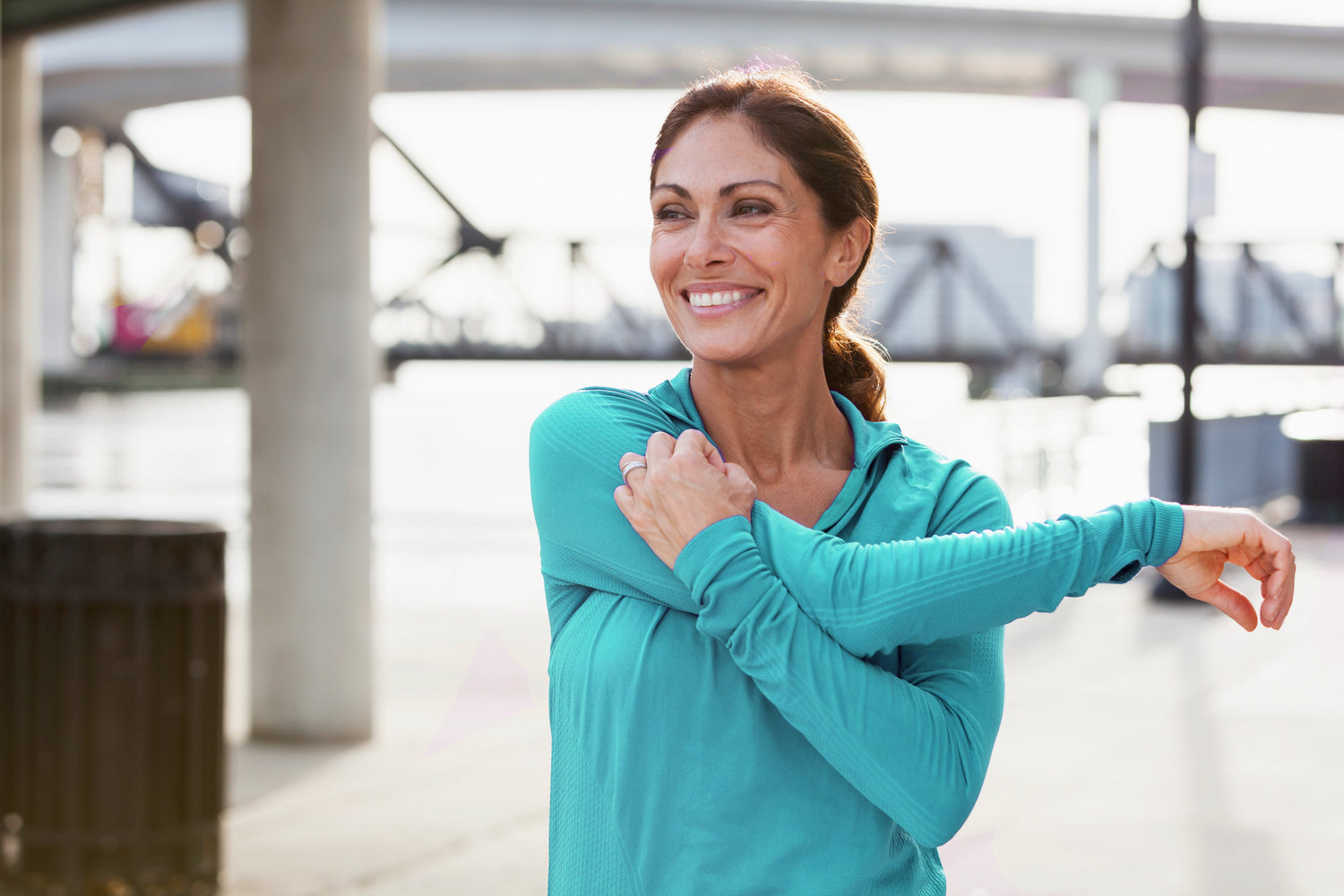 Livadur Frau beim Sport machen