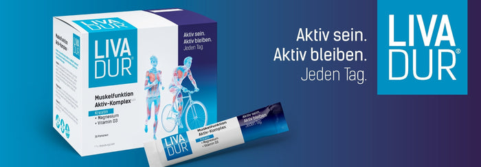 LIVADUR®: Nahrungsergänzung aus reinem Kreatin