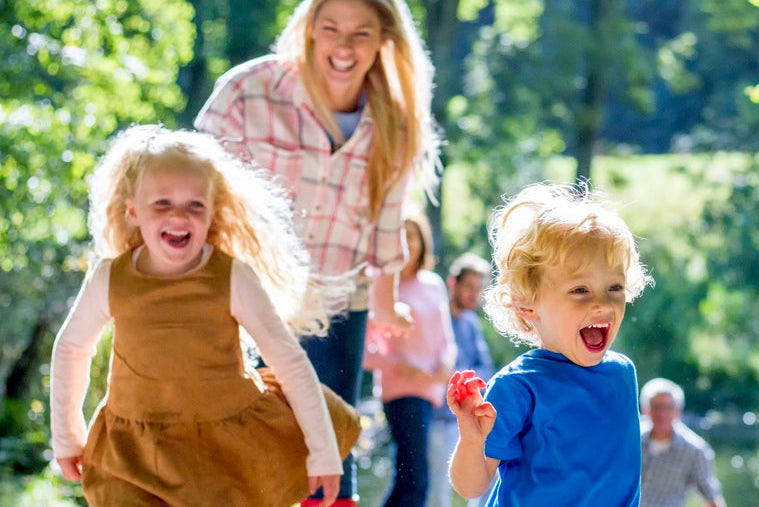 Livadur Familie hat Spaß