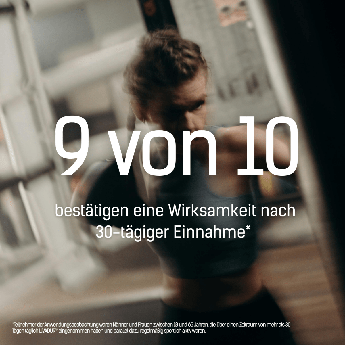 Livadur 9 von 10 bestätigen eine WIrksamkeit 