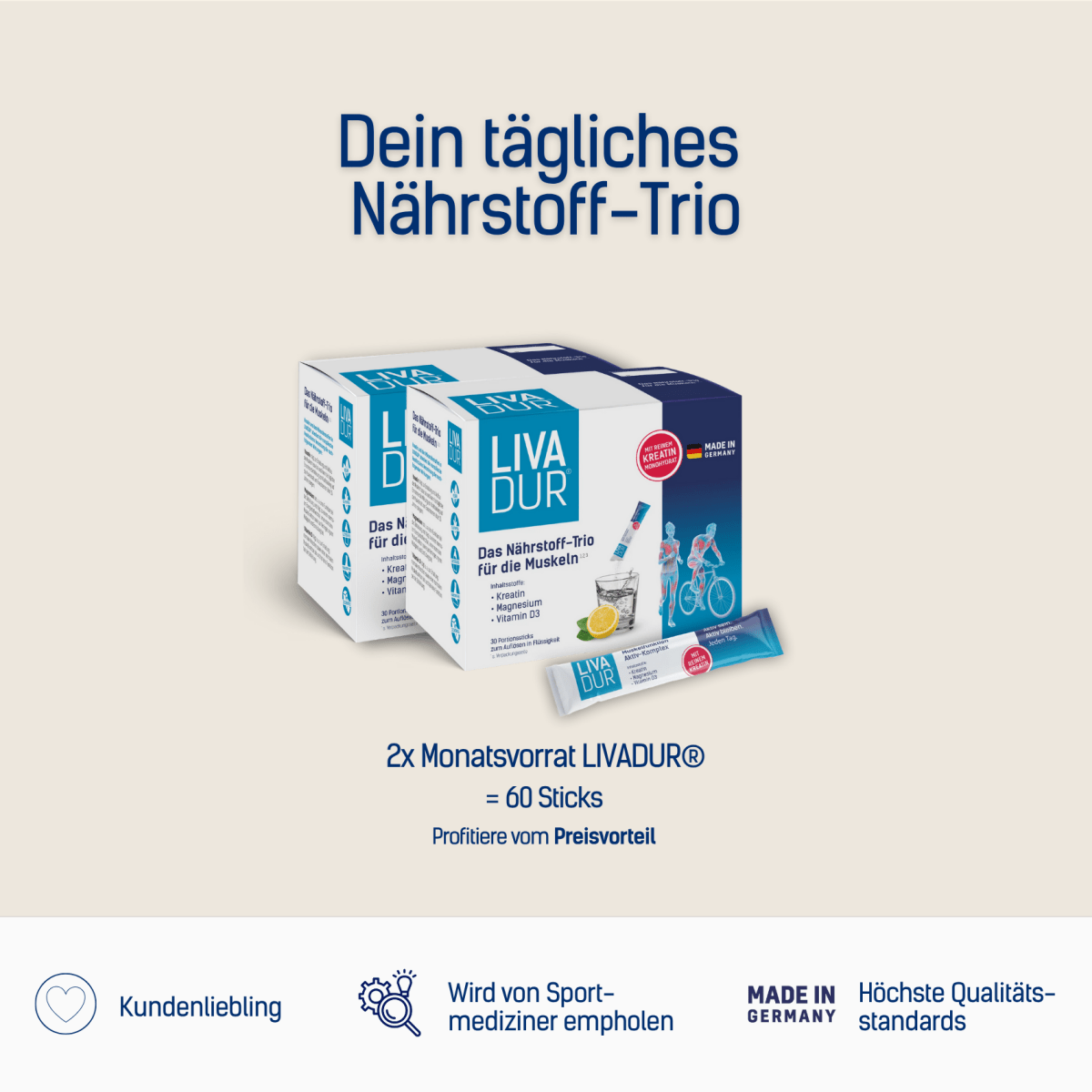 LIVADUR® Monatspackung - Zitrone