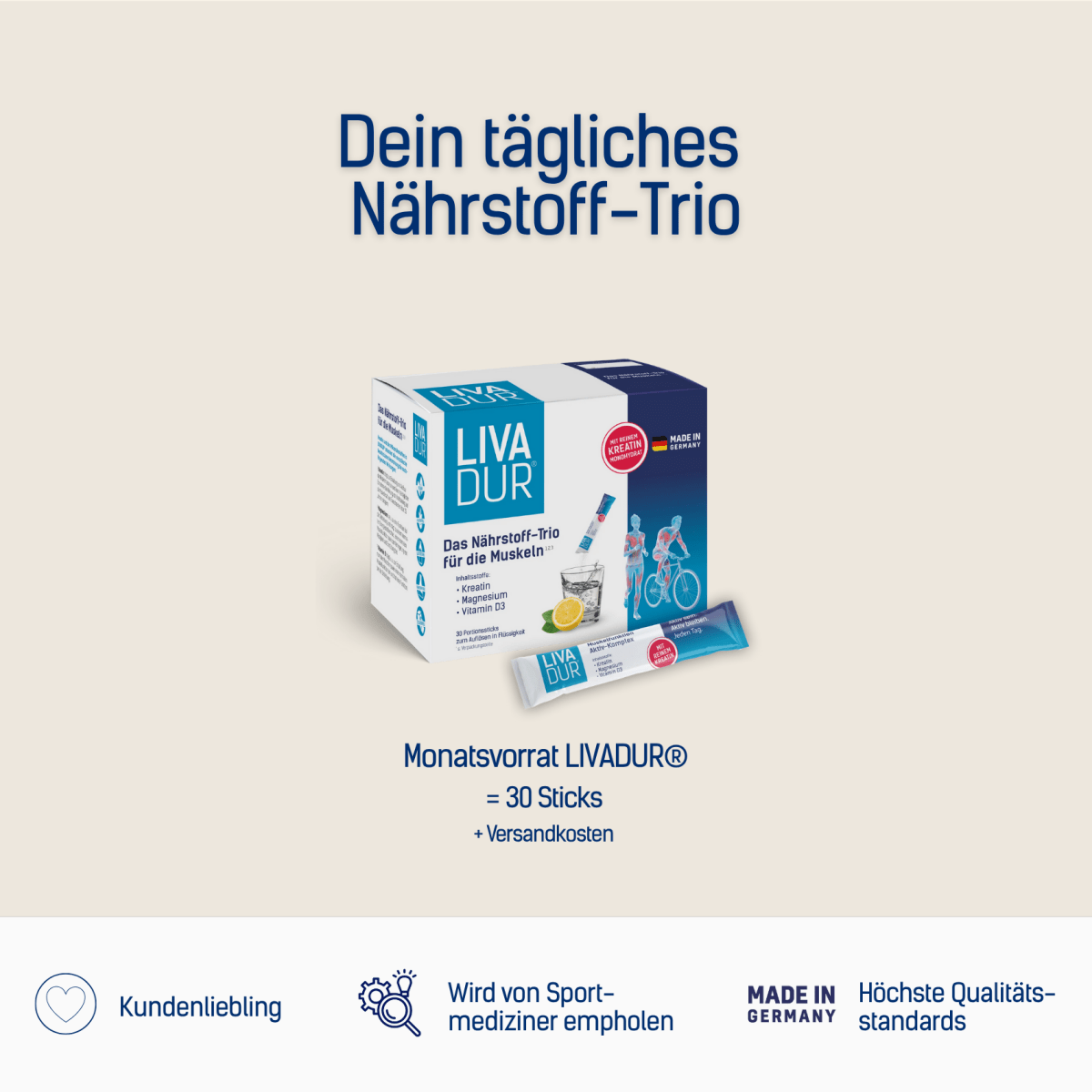 LIVADUR® Monatspackung - Zitrone
